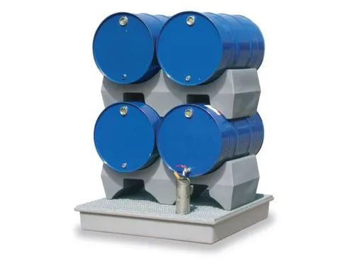 Opvangbak 4x 200l Opvangvol. 220l Gvk 200x1280x1280mm