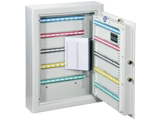 Sleutelkluis klasse A HxBxD 636x460x120mm 100haakjes 35kg Ral7035 - 2