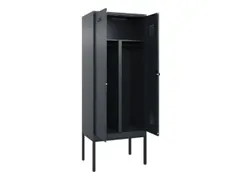 PBM-locker,HxBxD 2120x800x500mm,2vak,vak B 400mm,draaigrendel