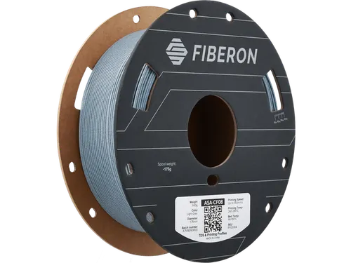 Polymaker 3D filament Fiberon ASA-CF08 1,75 mm Lichtgrijs 0.5kg