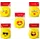 Gum Online Happy Smiley assorti