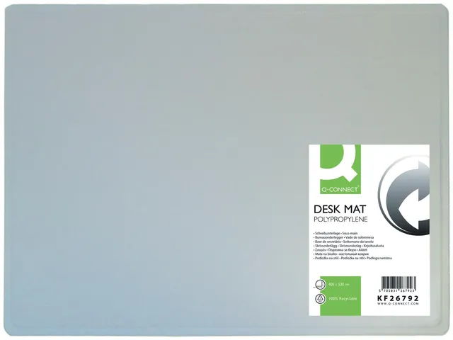 Onderlegger Transparant Anti-slip 53x40cm