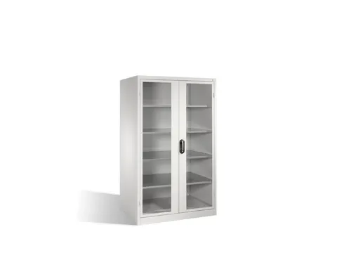 werkplaatskast,HxBxD 1950x1200x800mm,4xStalen bodem,cil.-slot