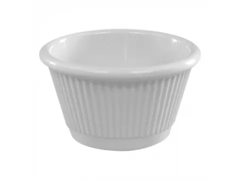 Ramekin Melamine wit 80mm