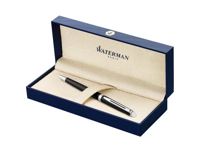 Stylo Bille Waterman Hémisphère Noir Laqué Ct