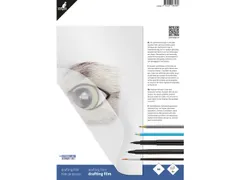 Drafting film Kangaro A4, 25 vel, 0,005 inch (0,127mm) 2 zijdig 100% p