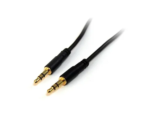 90cm Slim 3,5mm Stereo Audiokabel - M/M