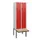 Dubbeldekse dekenkist,HxBxD 1950x600x815mm,2x2vak.,vak B 300mm