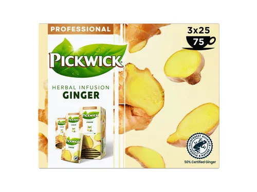 Thee Pickwick Herbal Infusion Ginger 25x1.5gr