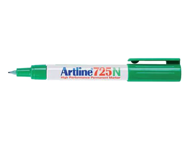 Fineliner Artline 725 rond fijn groen