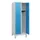 schoollocker,HxBxD 1630x600x500mm,2vak,vak B 300mm,cil.-slot,voeten
