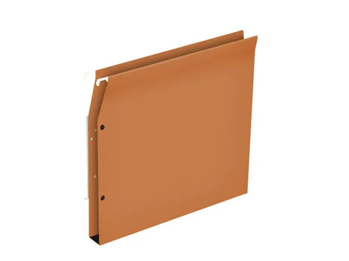 Hangmap Medium Flex A4 U-bodem 30mm karton oranje