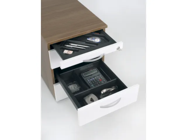 mobiel ladeblok,HxBxD 570x430x600mm,3lade(n),lichtgrijs