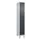 lockerkast,HxBxD 1950x300x500mm,1x4vakken,vak B 300mm,cil.-slot,voeten