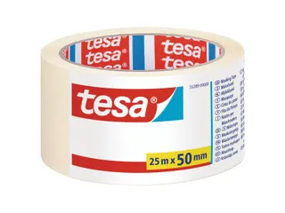 Afplaktape Tesa 55289 basic 50mmx25m - 2