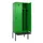 locker met bank,voor scheiding van kleding,HxBxD 2120x800x815mm,2vak