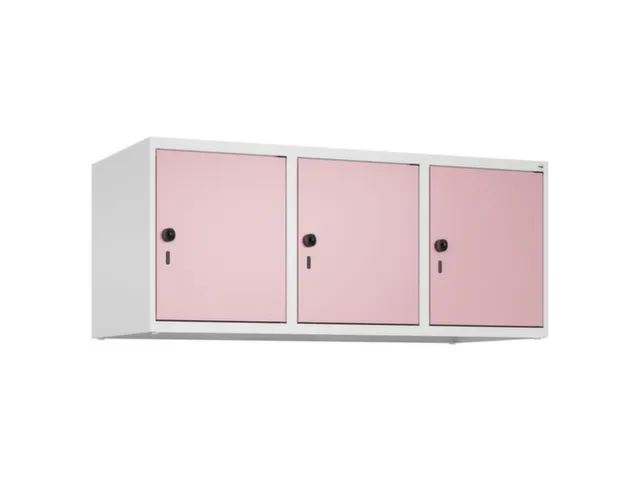 opzetkast,v. locker,3vak.,vak B 400mm,HxBxD 500x1200x500mm