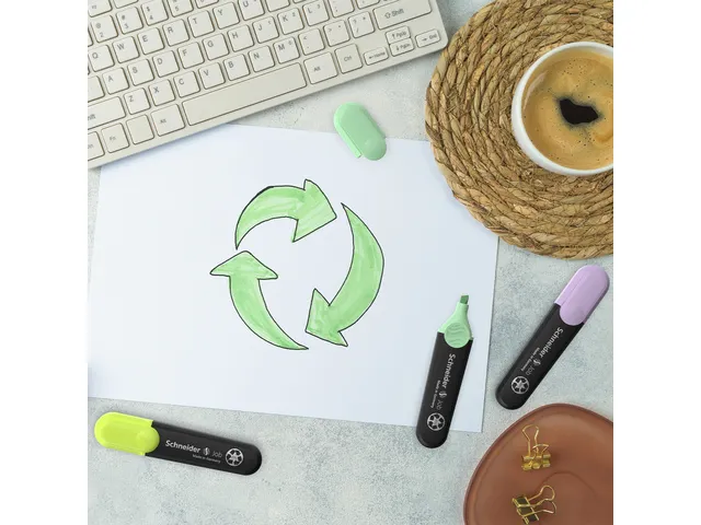 Markeerstift Schneider Job 150 pastel 85 stuks display Engels