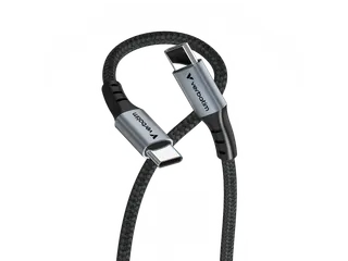 S+C Usb-C/Usb-C Kabel zwart 60W 31845 480Mbps 1.20m - 2