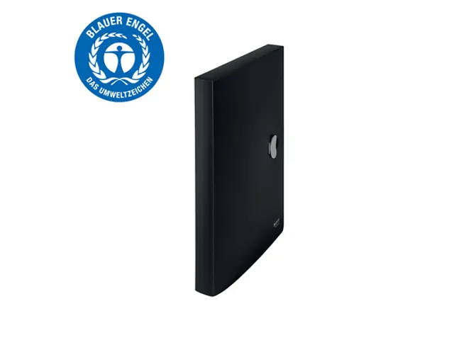 Documentenbox Leitz Recycle A4 PP zwart