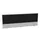 opzetpaneel bureau aanbouw achter MP-lichtgrijs BN8033-zwart 1600mm