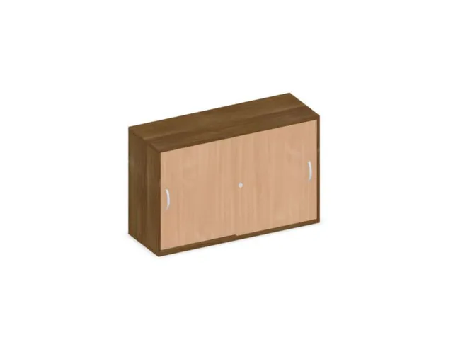 Schuifdeurkast 770x1200x430mm Romp Noten Decor Front Beuken