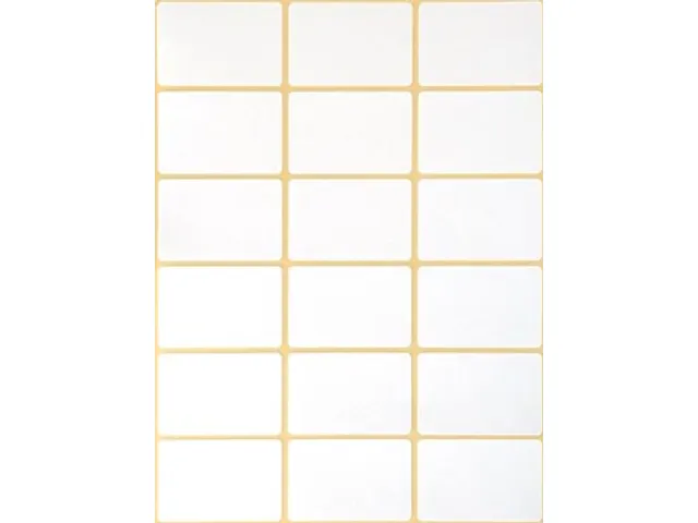 Avery Zweckform 3325 Mini Etiketten 38x24mm Wit 522 Stuks