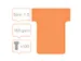 Fiche-T planning Nobo n°1.5 orange 36mm