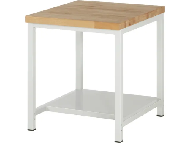werkbank,HxBxD 840-1040x750x900mm,beukblad,draagverm. 1250kg