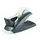 Tapehouder Vegas met taperol 19mmx33m zwart/grijs