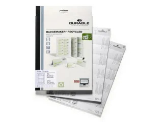 Badgemaker Inserts Gerecycled 40x75mm - 1