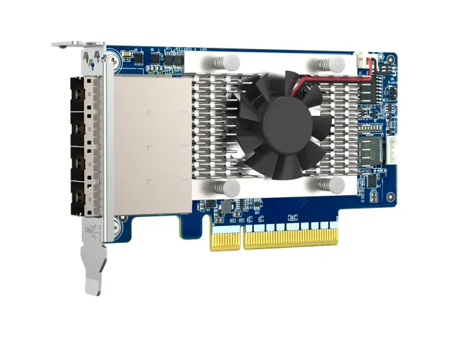QNAP QXP-1630S-3816, PCIe, Mini-SAS, Meerkleurig, Actief, 1 ventilator