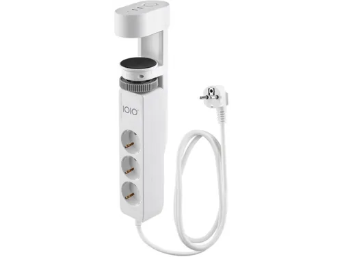 IOIO desktop stekkerdoos SL3000 3-voudig + 3x USB Wit