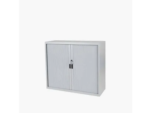 Roldeurkast Claudius Plus 105x120cm Alu 2 Legborden