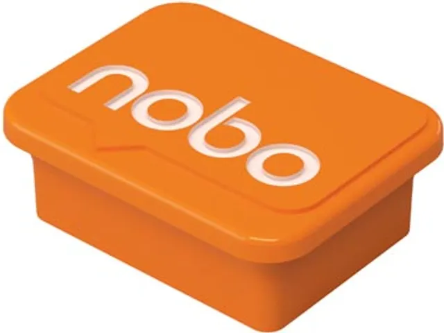 Magneten Voor Whiteboard, Oranje, Pak Van 4