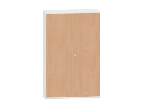 kantoorkast,HxBxD 1920x1200x430mm,decor romp wit,decor front beuken