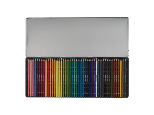 Kleurpotloden Bruynzeel Creatives papegaai assorti blik à 45 stuks