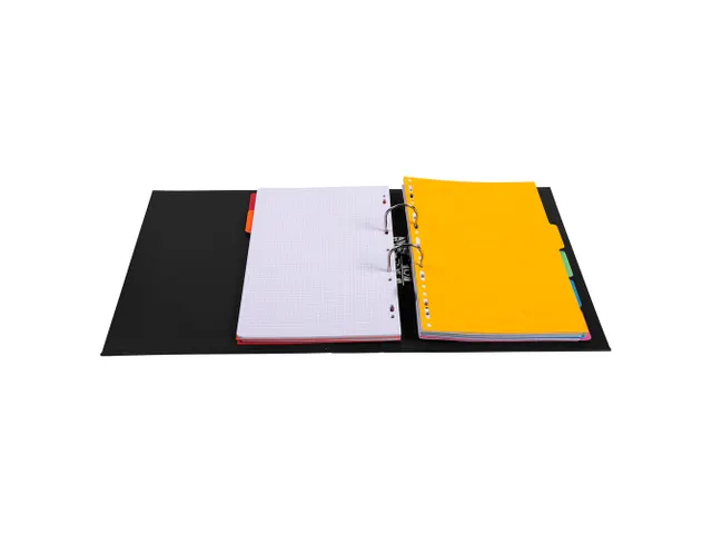 Classeur à levier PVC A4 dos de 70mm. - Noir