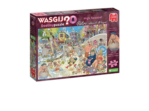 Puzzel Wasgij Retro Destiny 8 Hoogseizoen! 1000 stukjes
