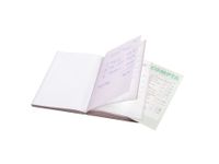 Orderbook geruit 5x5 14,8x10,5cm 50 bladen tripli zelfkopiërend
