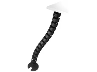 kabelworm,v. bureau,L 820mm,zwart - 1