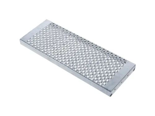 Bordestrap Bordes H 2 25m 9treden Trede B 1000mm 60°helling Aluminium