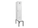 locker met bank,voor scheiding van kleding,HxBxD 2120x400x815mm,1vak