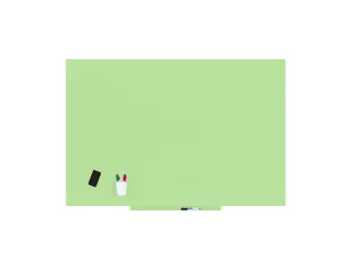 Whiteboard Rocada Skincolour 100x150cm groen gelakt - 4