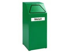 Afvalverzamelaar Vuurremmend 65 Liter 970X405X380Mm Binnenbak Groen