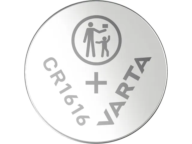 Batterij Varta knoopcel CR1616 lithium blister à 1stuk