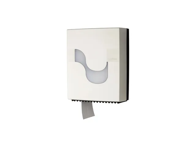 Toiletpapier dispenser Celtex Mini Jumbo wit