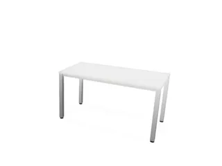 vergadertafel,HxBxD 740x1400x700mm,rechthoekig,Bl-wit - 2
