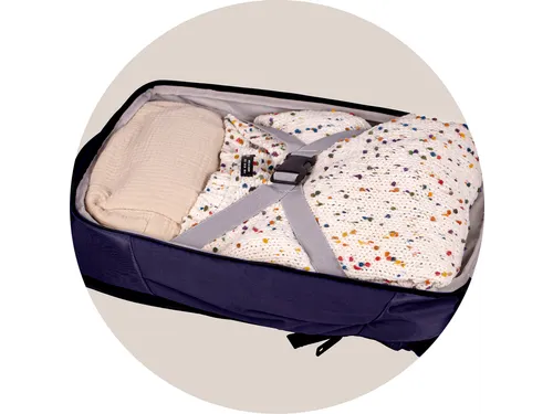 Rugzak Oxford Identity 14 vakken navy 15 inch