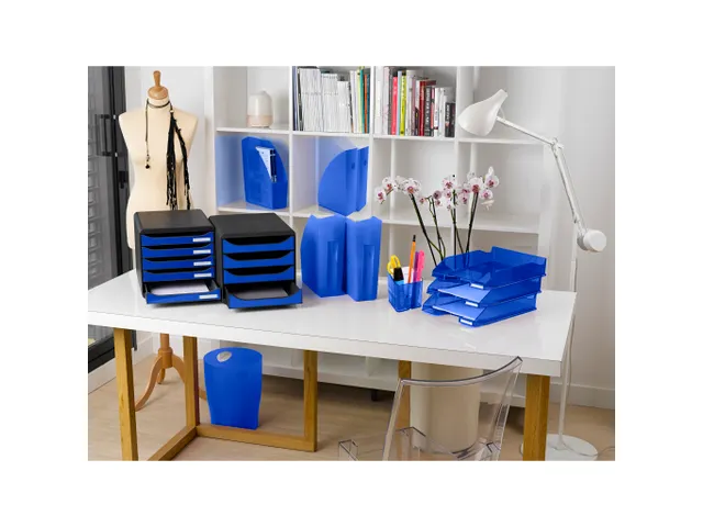 Big-box Classic Ladenblok 4 LAden A4+ Grijs Blauw